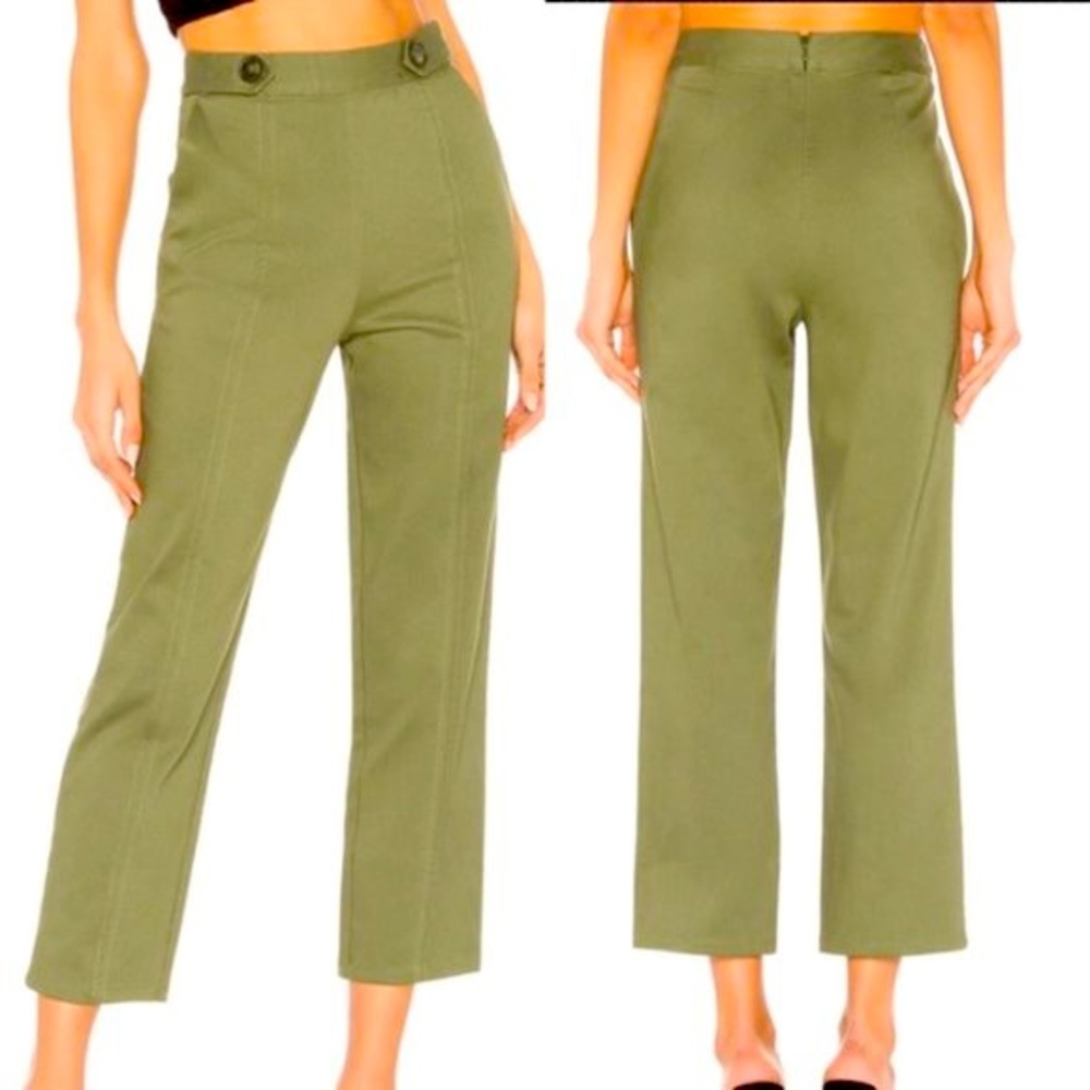 Tularosa Albany Pants in Army Green Cropped Size S